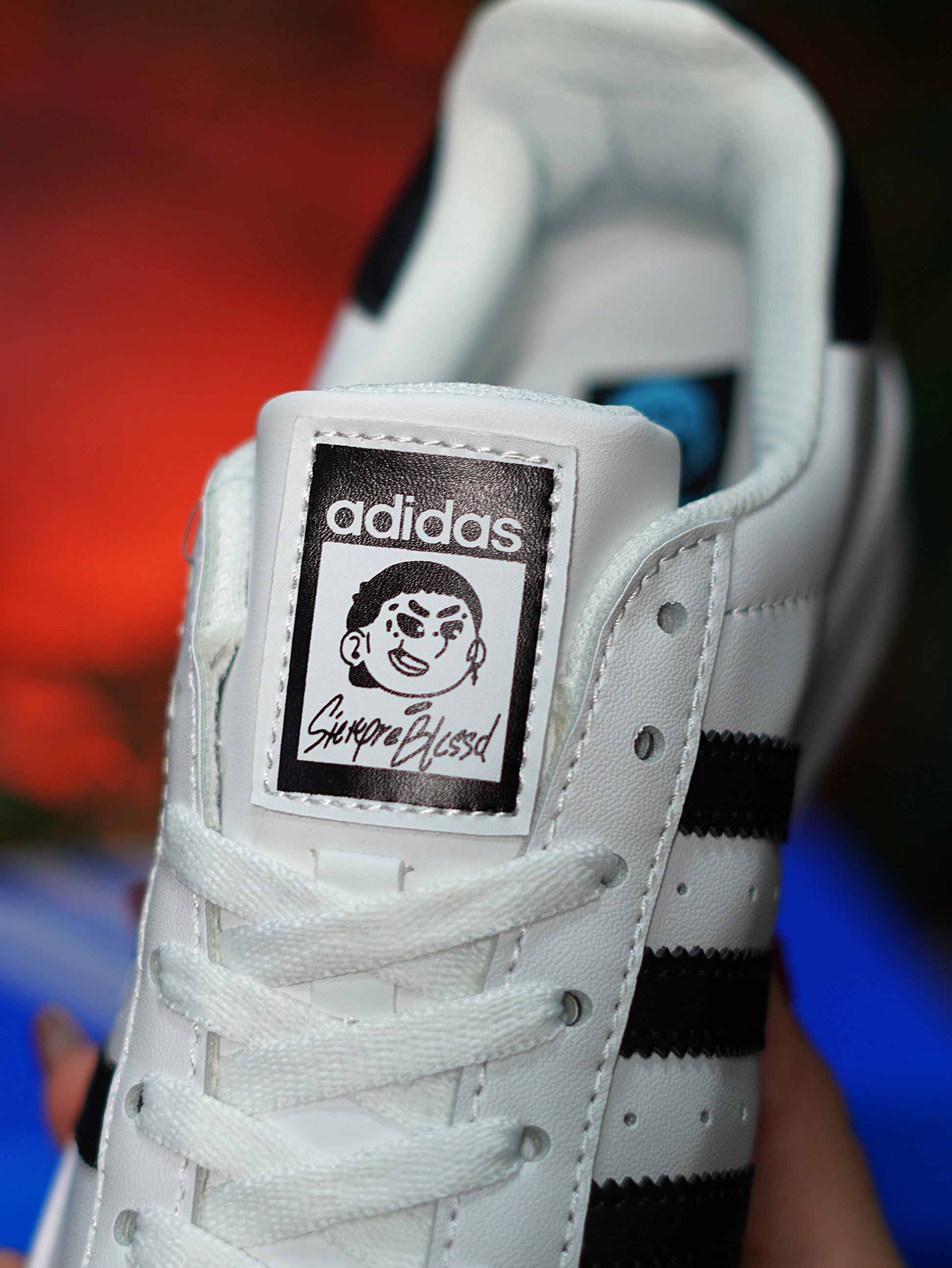 Adidas SUPERsTAR X Blessd. Blanca, Negra – SOOULSHOPP