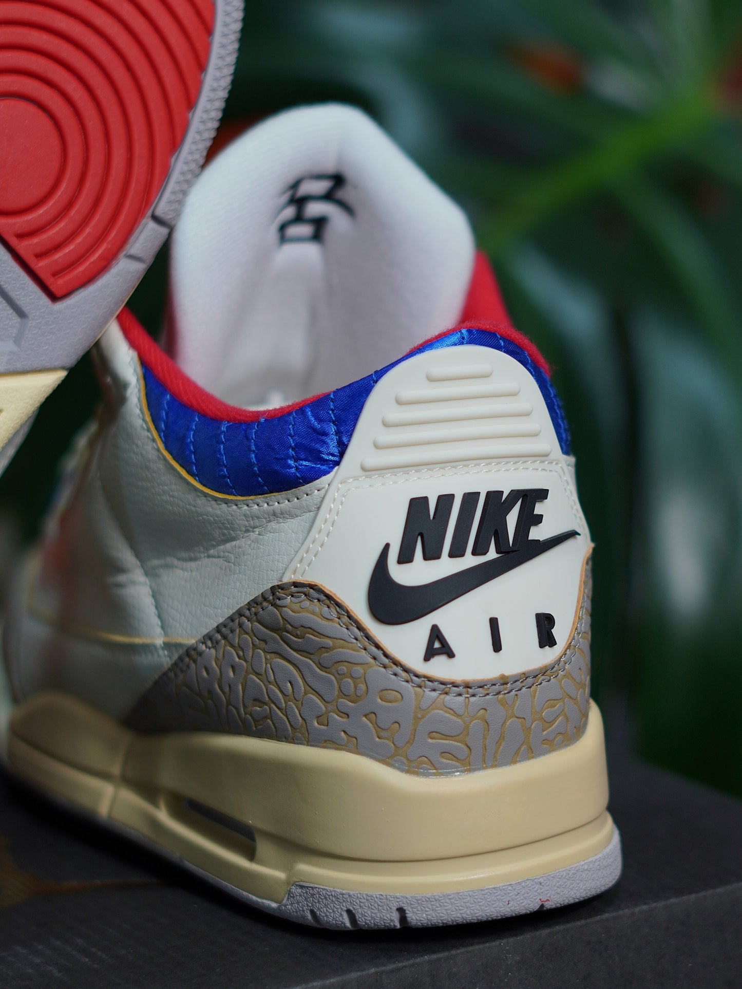 Air Jordan Retro 3 "Seoul" - Blanca, Azul, Rojo