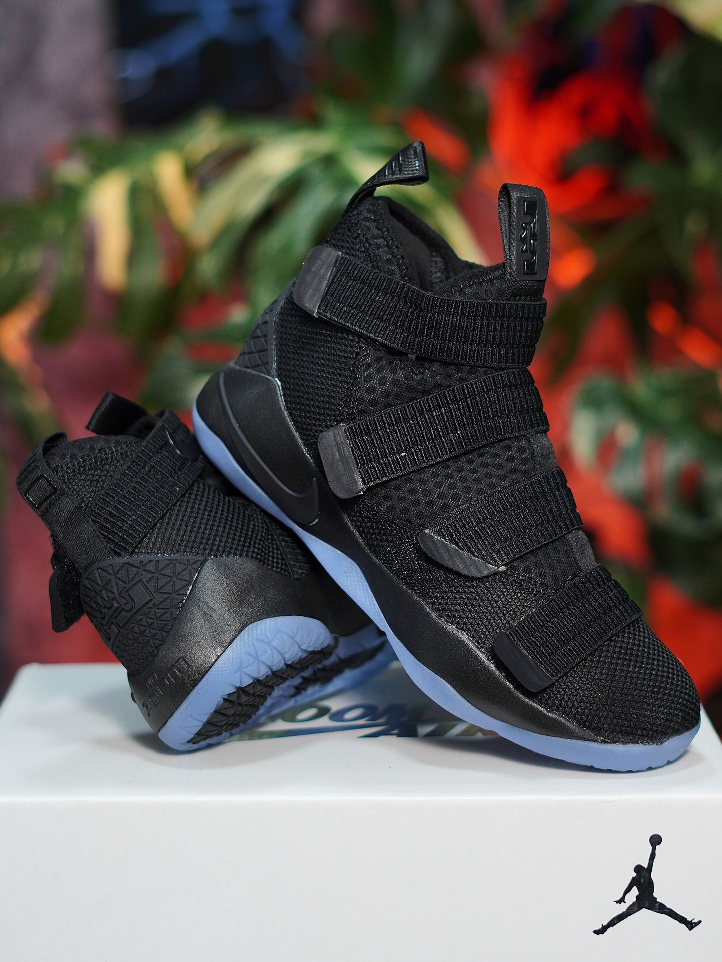 Nike LeBron Soldier XL - Negro, Azul
