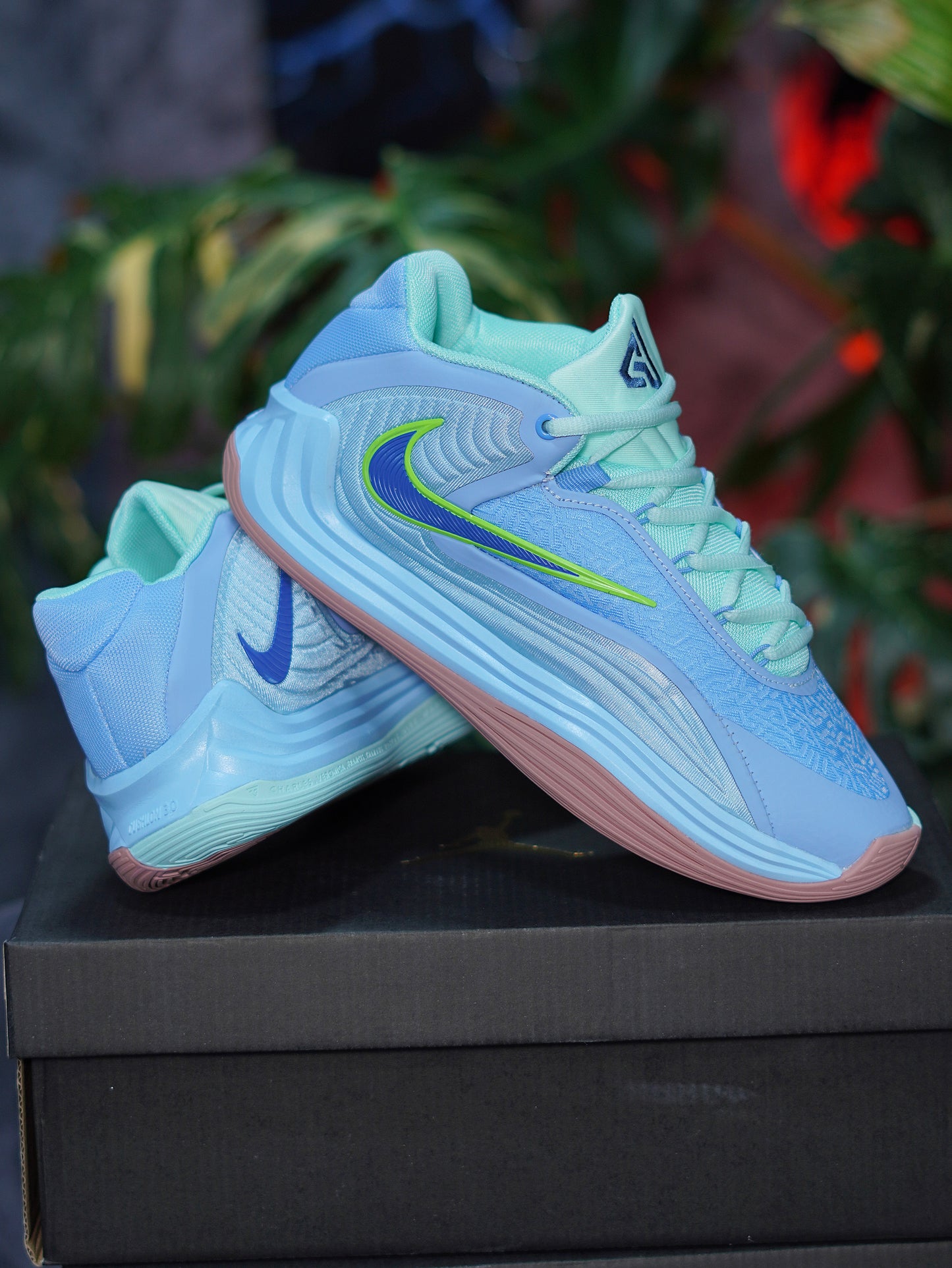 Nike Giannis Freak 7 - Azul cielo, Verde menta