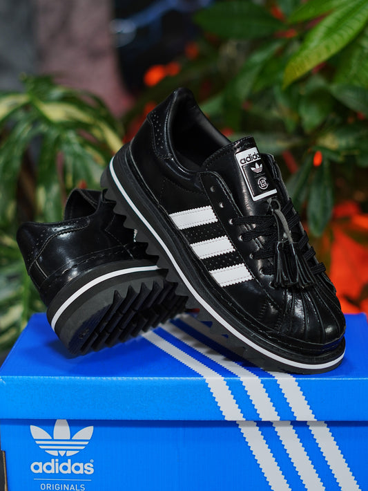 Adidas Superstar x Clot - Negro, Blanco