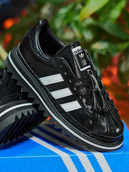 Adidas Superstar x Clot - Negro, Blanco