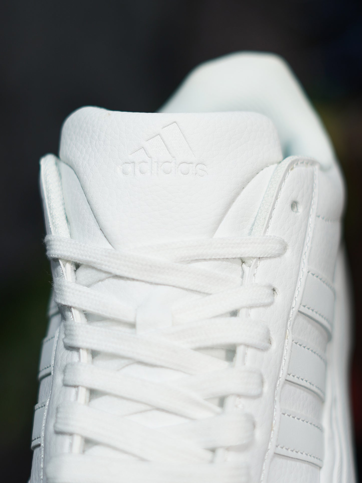 Adidas Grand Court Plataforma - Blanco