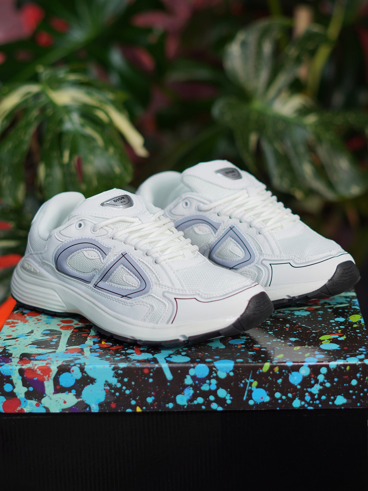 Christian Dior B30 - Blanco, Gris