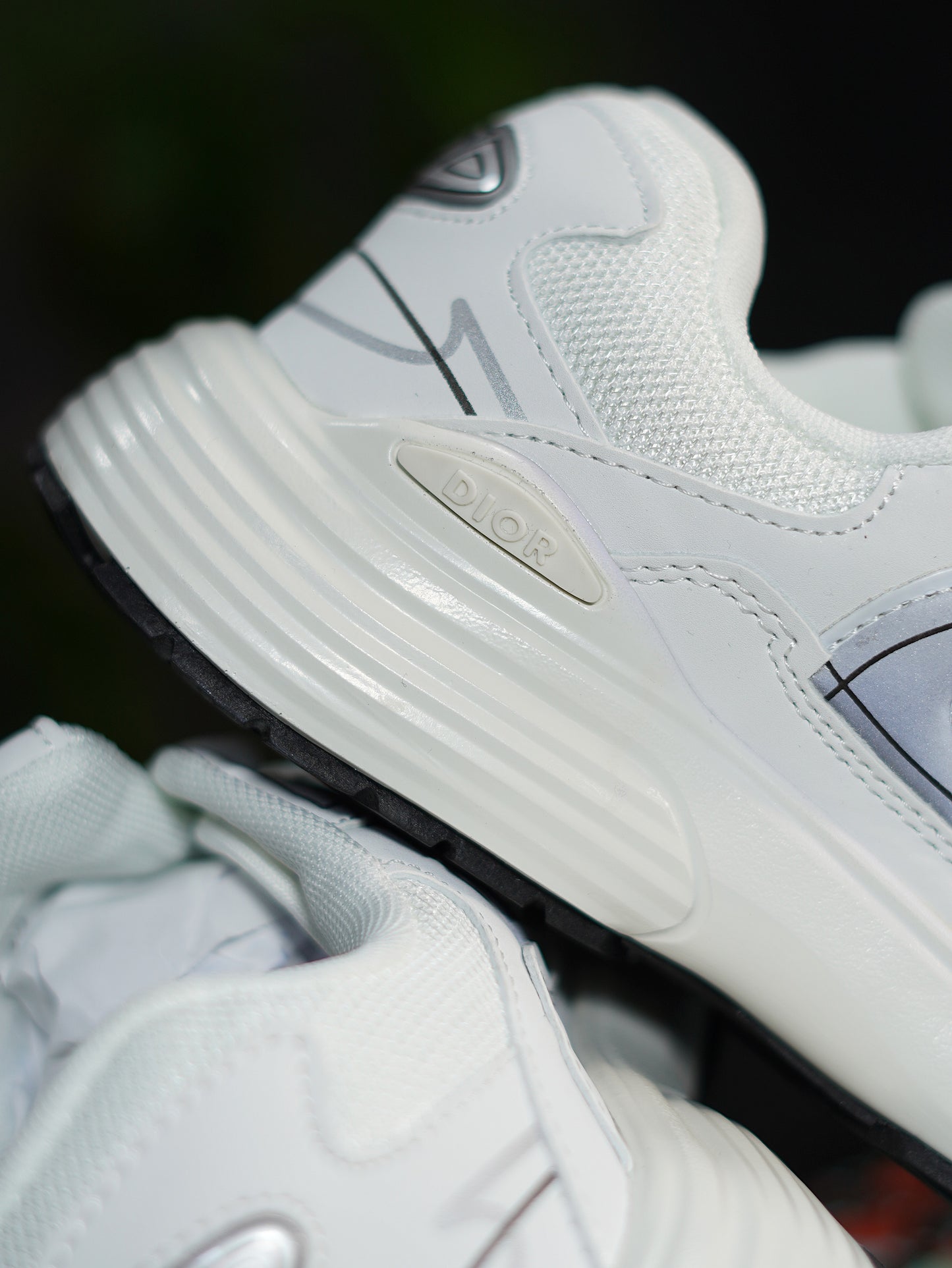 Christian Dior B30 - Blanco, Gris