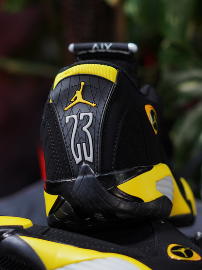 Air Jordan Retro 14 - Negro, Amarillo