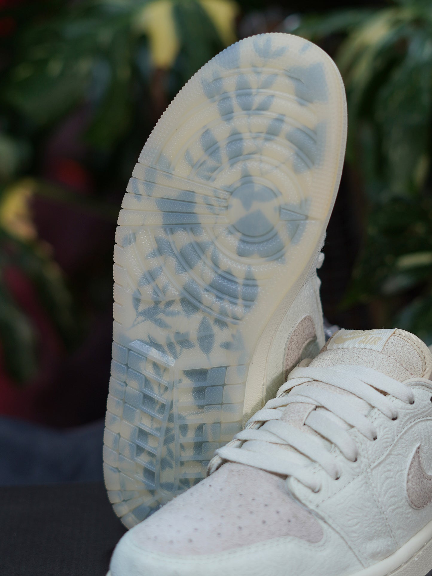 Air Jordan 1 Low x Chris Paul - Beige, Blanco