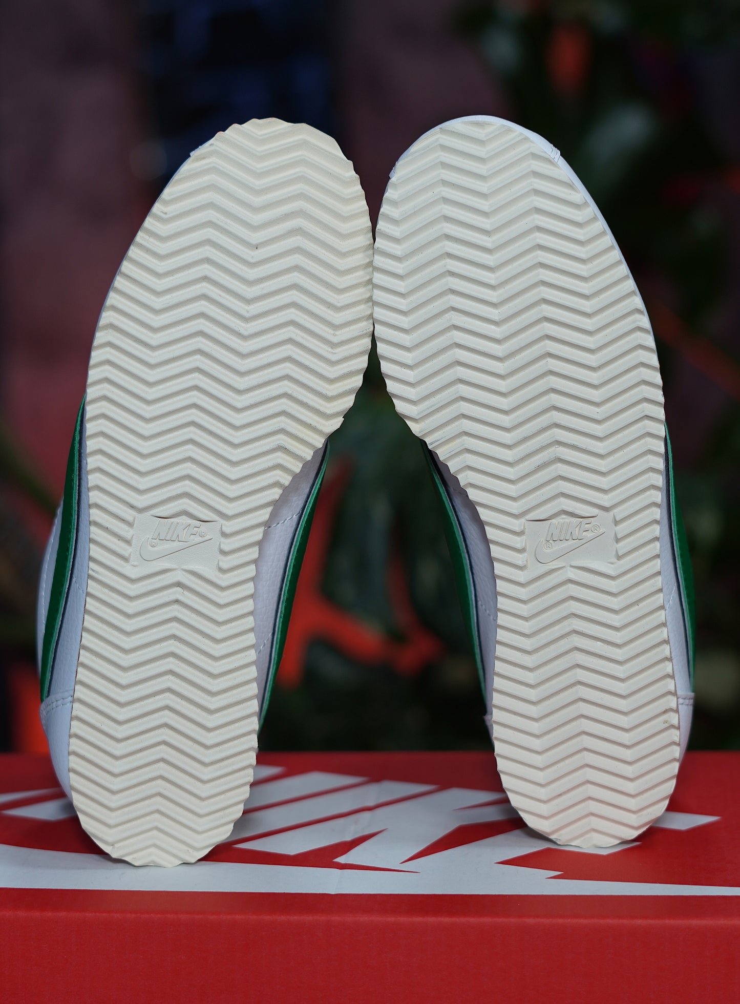 Nike Cortez "Stranger Things" - Blanco, Verde, Naranja