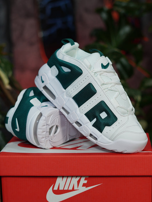 Nike Air More Uptempo - Blanco, Verde