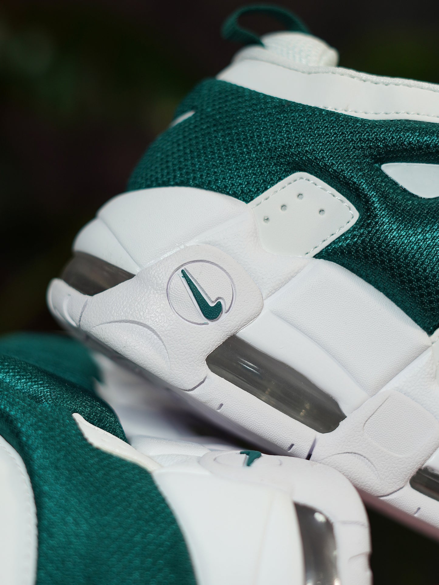 Nike Air More Uptempo - Blanco, Verde