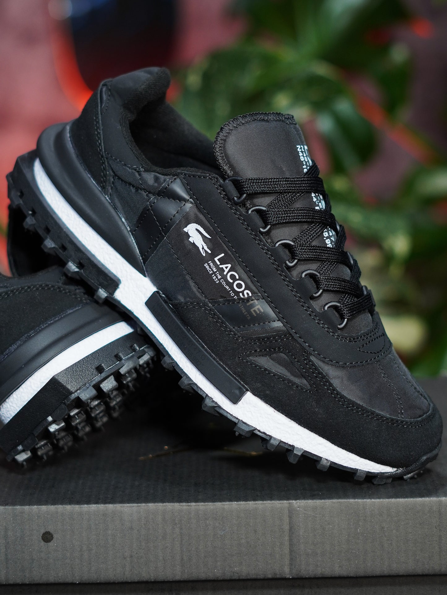 Lacoste Elite Active - Negro, Blanco