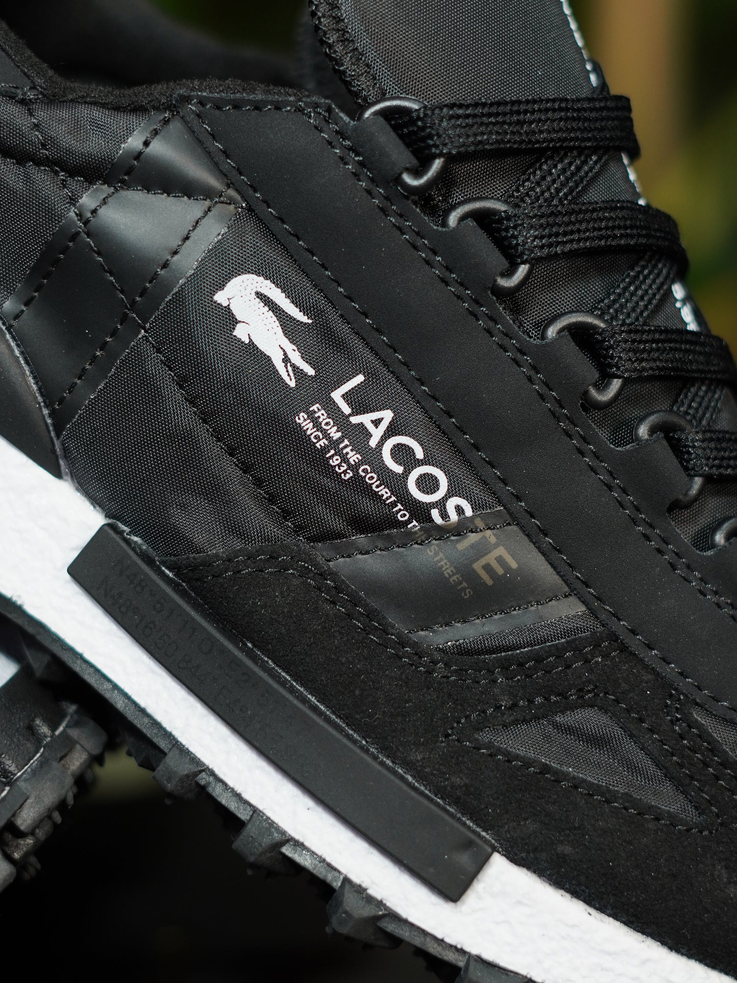 Lacoste Elite Active - Negro, Blanco