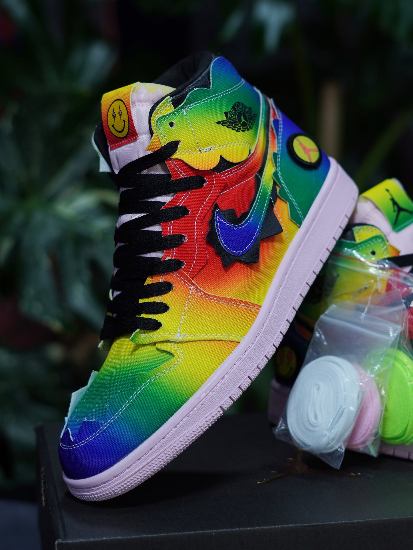 Air Jordan Retro 1 High "J Balvin" - Arcoiris