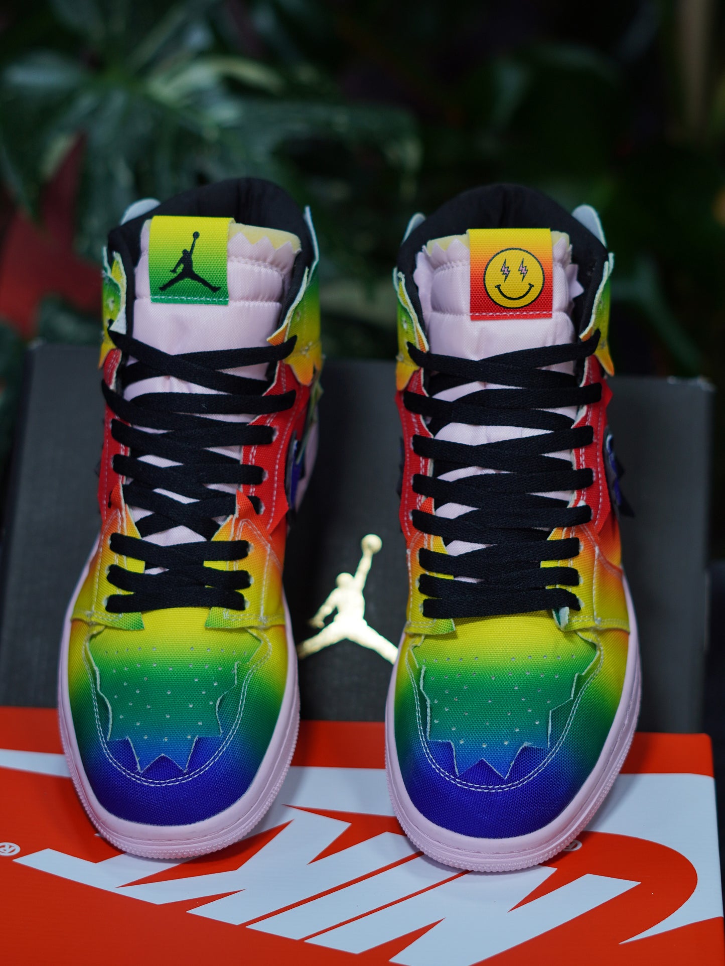 Air Jordan Retro 1 High "J Balvin" - Arcoiris