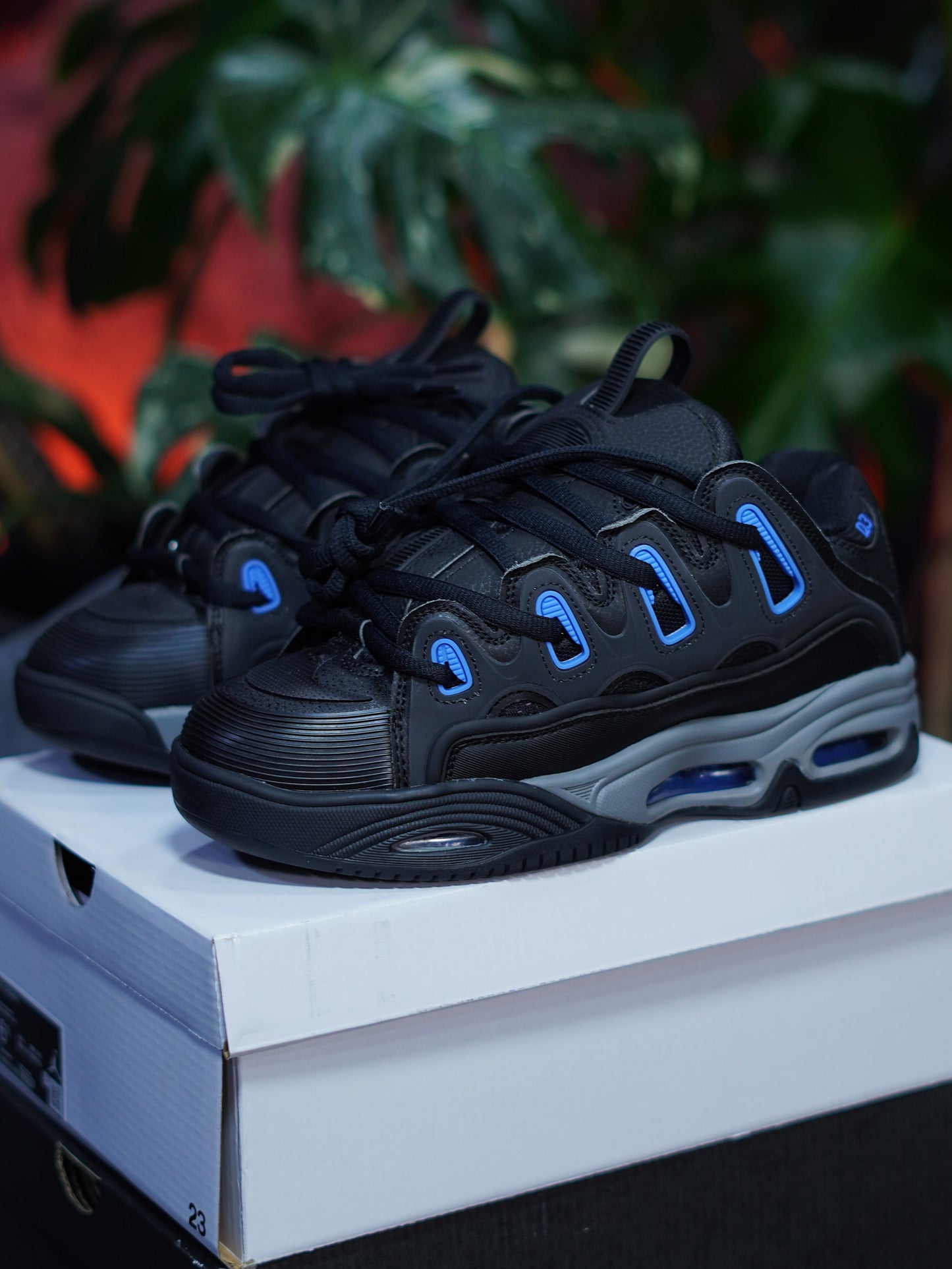 Osiris D3 - Negro, Gris, Azul