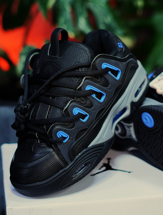 Osiris D3 - Negro, Gris, Azul
