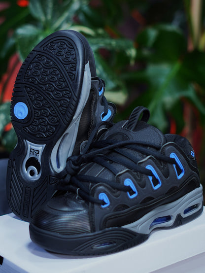 Osiris D3 - Negro, Gris, Azul