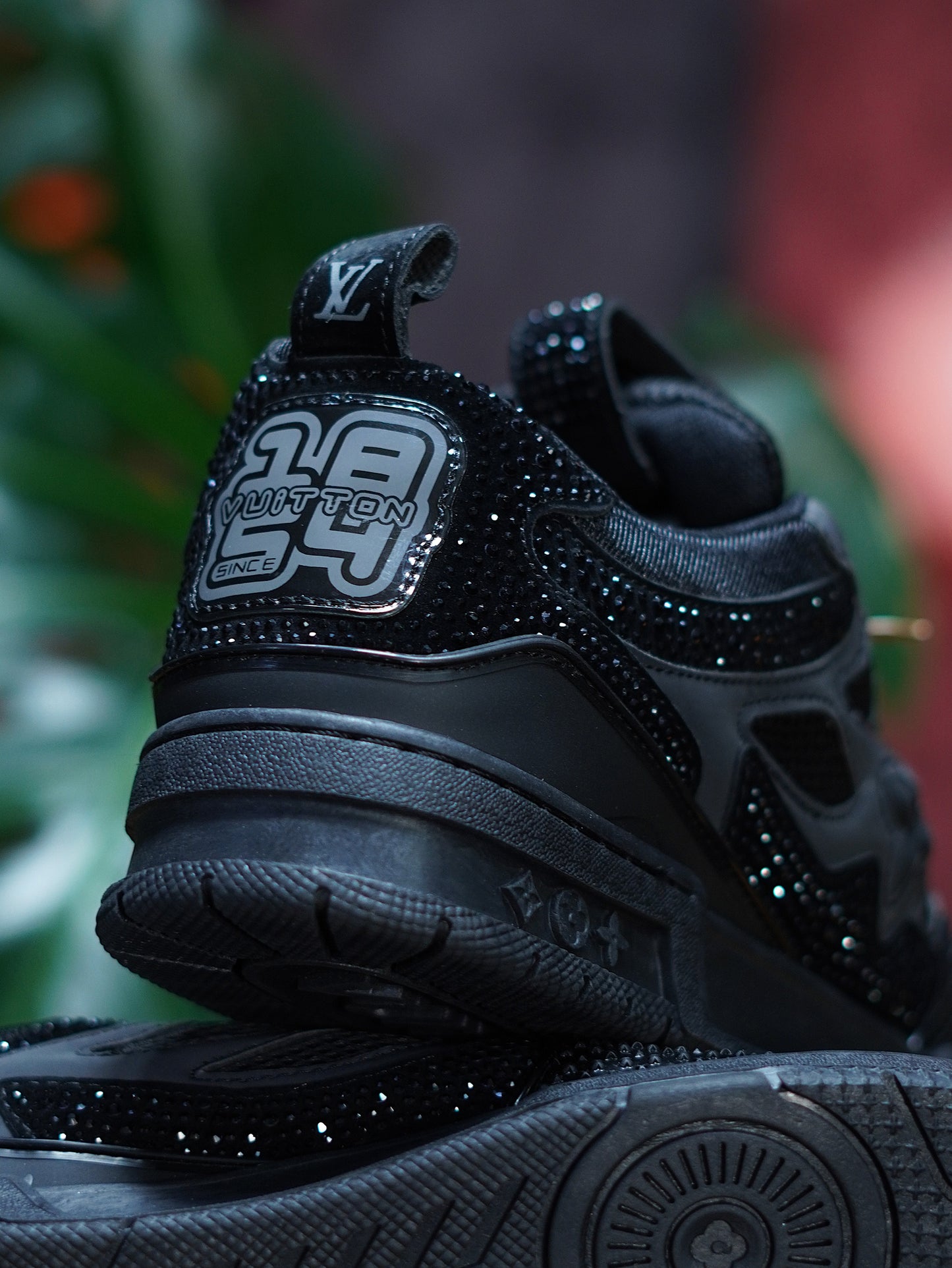 Louis Vuitton Skate Swarovski - Negro