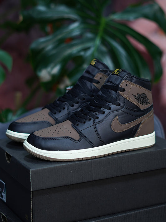 Air Jordan Retro 1 High OG GS "Palomino" - Negro, Café