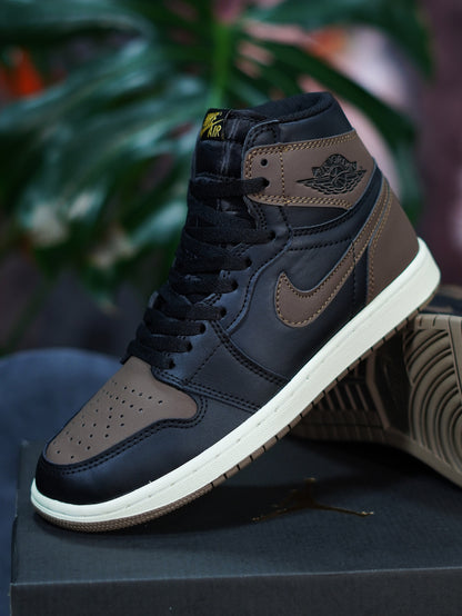 Air Jordan Retro 1 High OG GS "Palomino" - Negro, Café