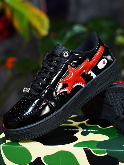 BAPE Sta Low Shark - Negro