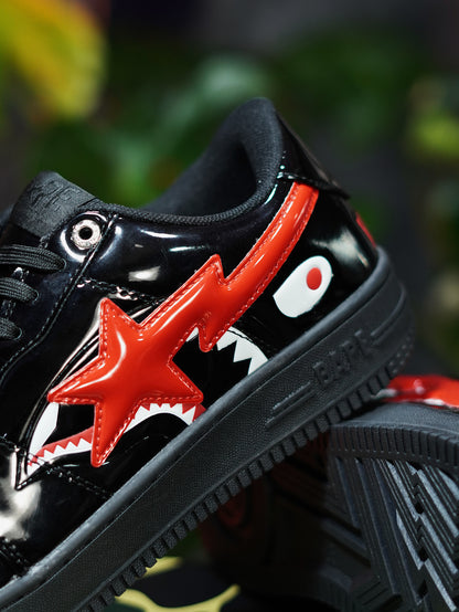 BAPE Sta Low Shark - Negro