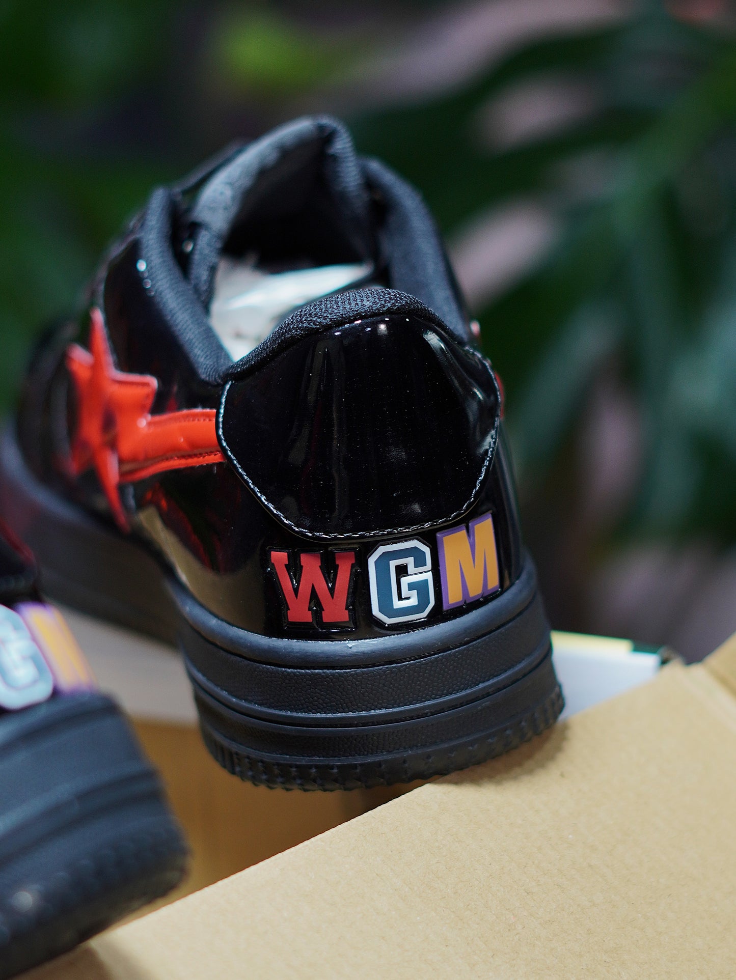 BAPE Sta Low Shark - Negro