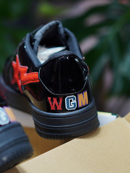 BAPE Sta Low Shark - Negro