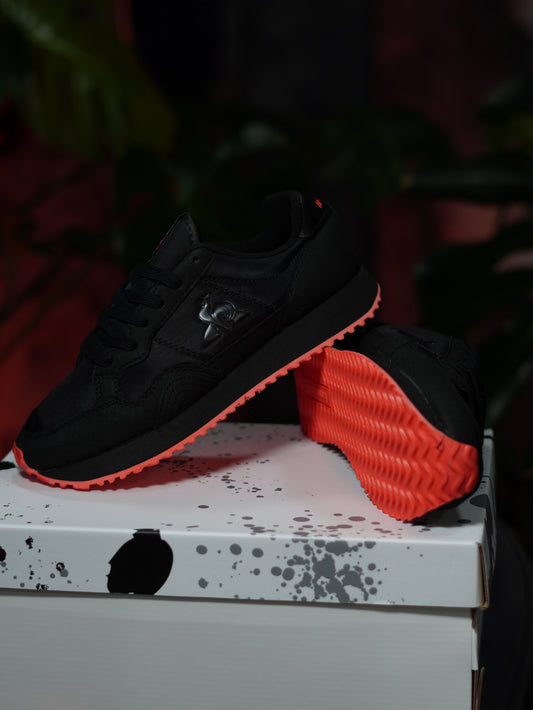 Le Coq Sportfit Trainer Jet Star 2 - Negro, Rojo