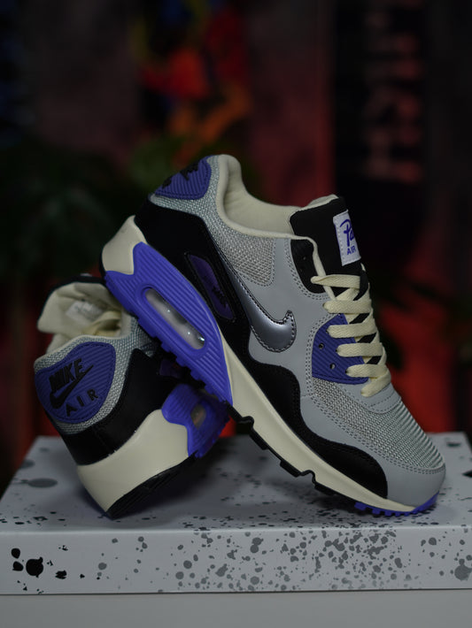 Nike Air Max 90 x Patta - Gris, Morado, Plateado
