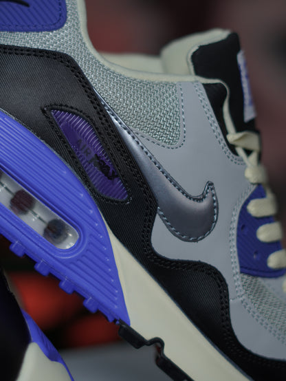 Nike Air Max 90 x Patta - Gris, Morado, Plateado