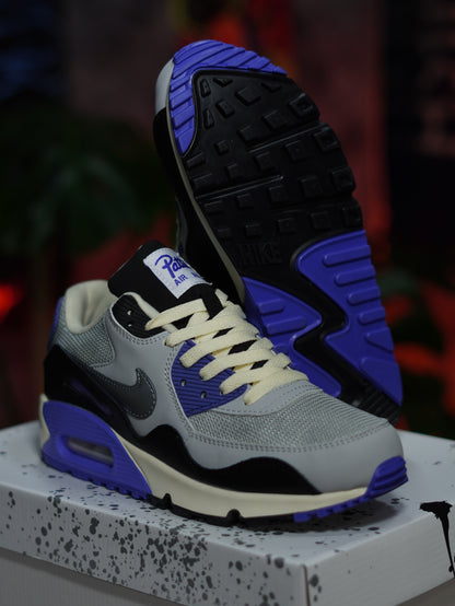 Nike Air Max 90 x Patta - Gris, Morado, Plateado