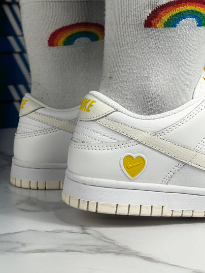 Nike Dunk Low Valentine's Day Yellow Heart