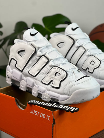 Nike Air More Uptempo 96 - Blanca, negra