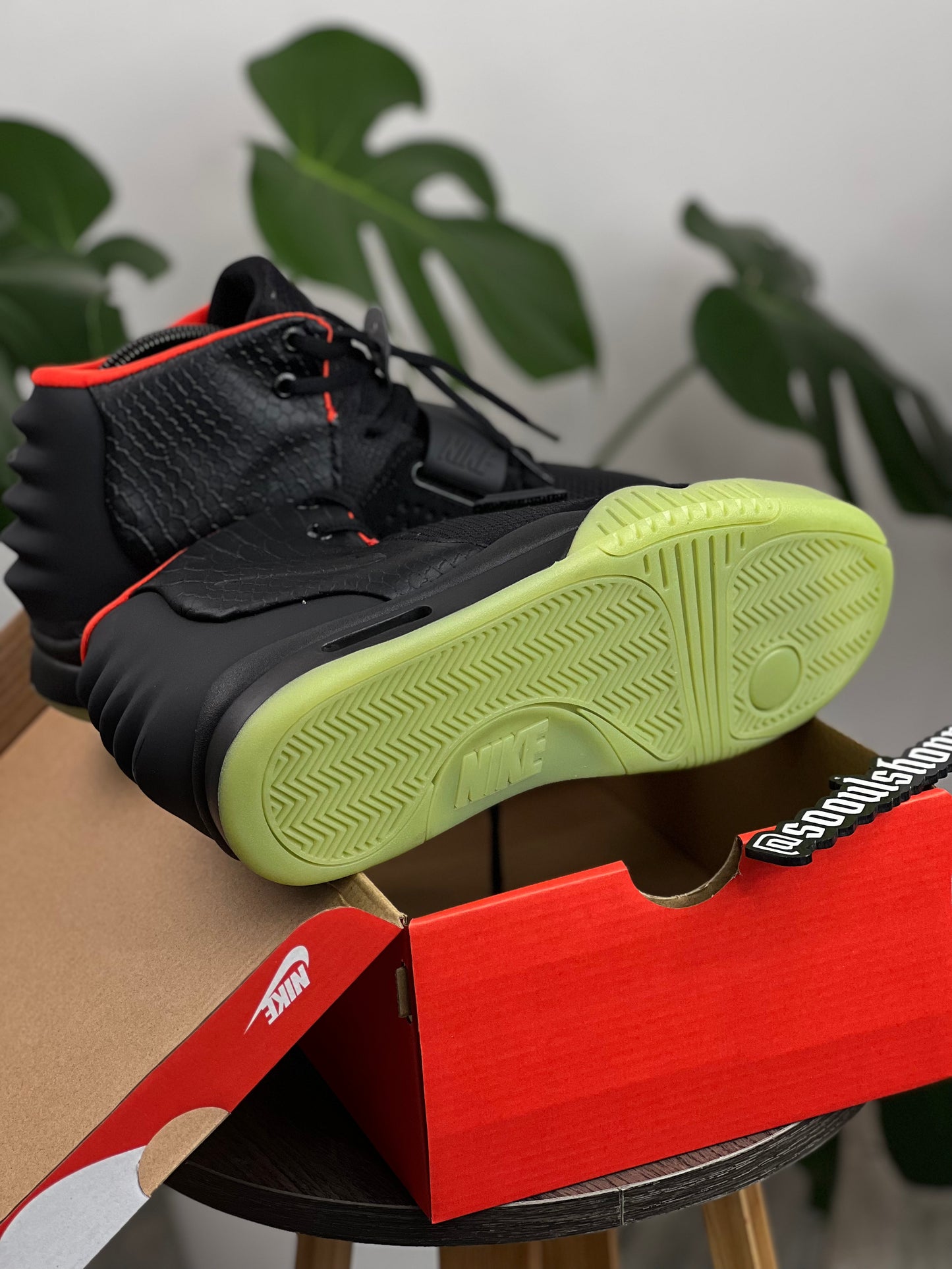 Nike Air Yeezy 2 Solar Red