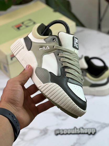 Fila Blocks - Blanco, Verde