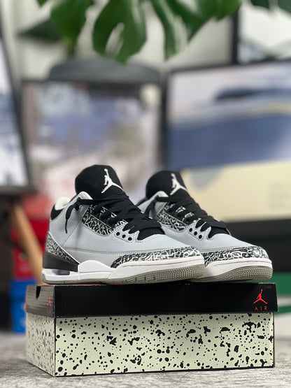 Air Jordan Retro 3 - Wolf grey