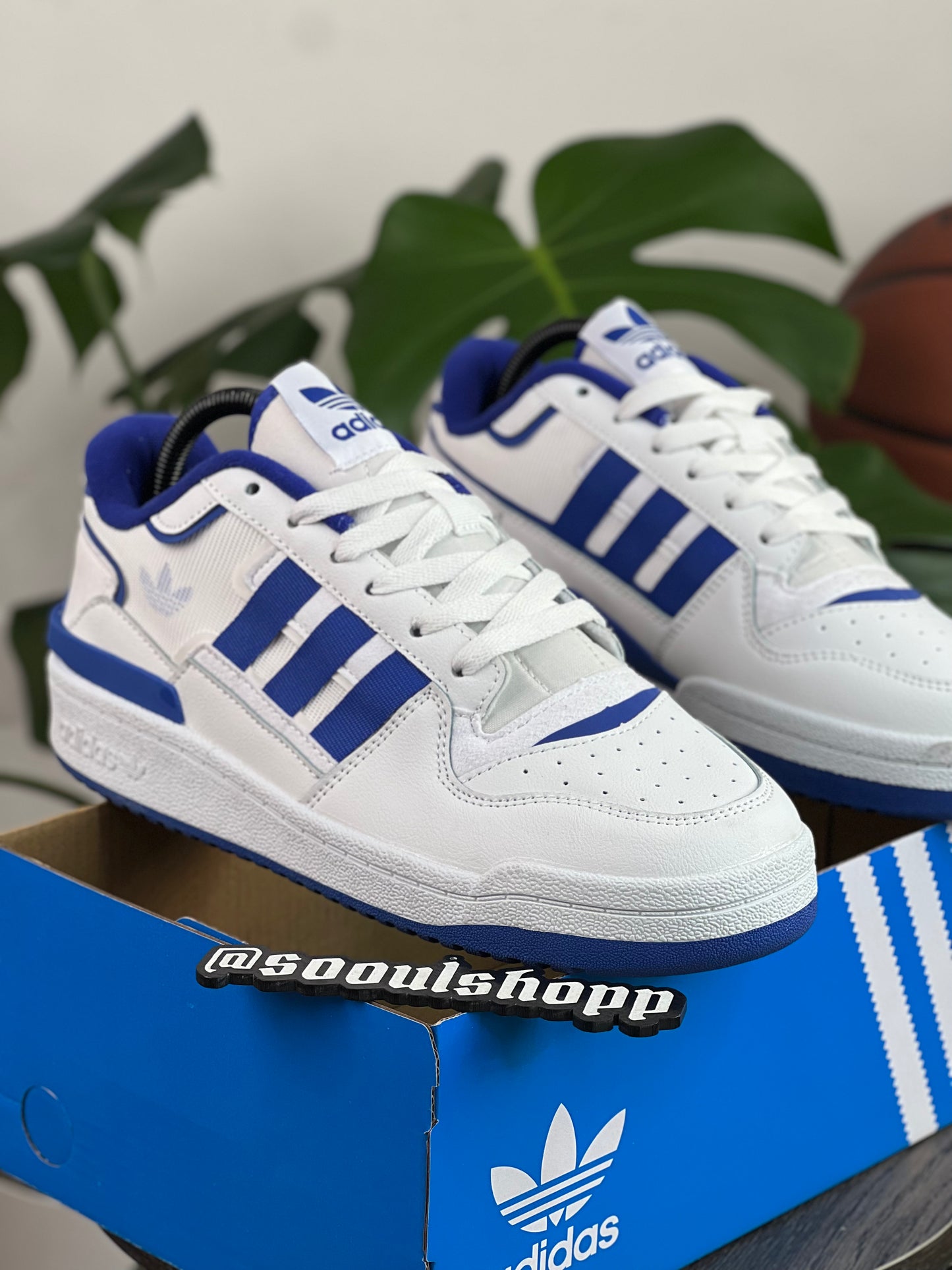 Adidas Forum White Blue