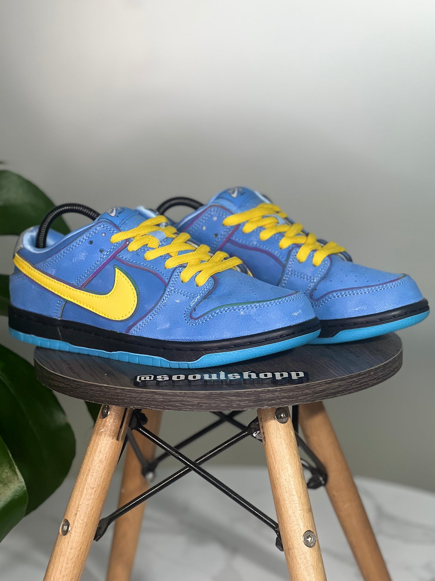 NIKE DUNK SB LOW X POWERPUFF GIRLS AZULES