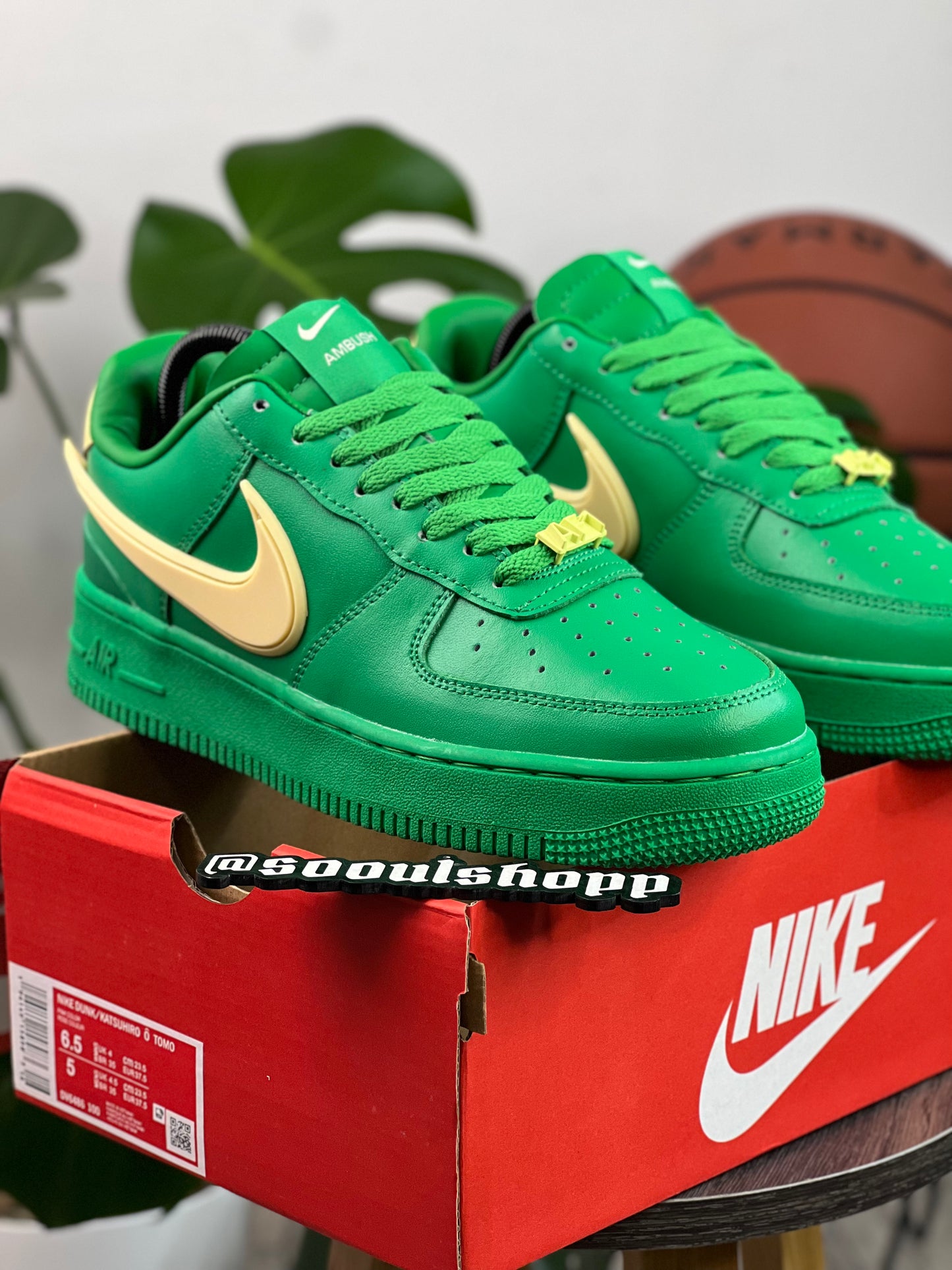 Nike Air Force 1 X AMBUSH Green