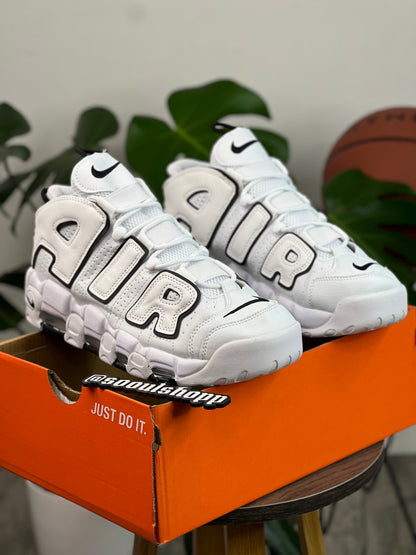 Nike Air More Uptempo 96 - Blanca, negra