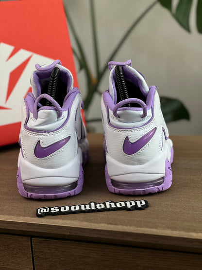 Nike Air More Uptempo - Blanca, lila
