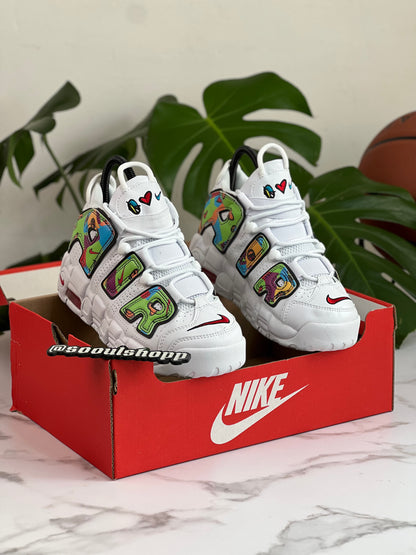 Nike Air More Uptempo - Peace, Love , Swoosh