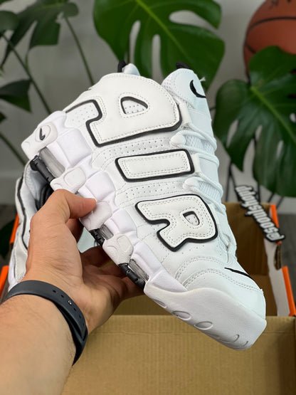 Nike Air More Uptempo 96 - Blanca, negra