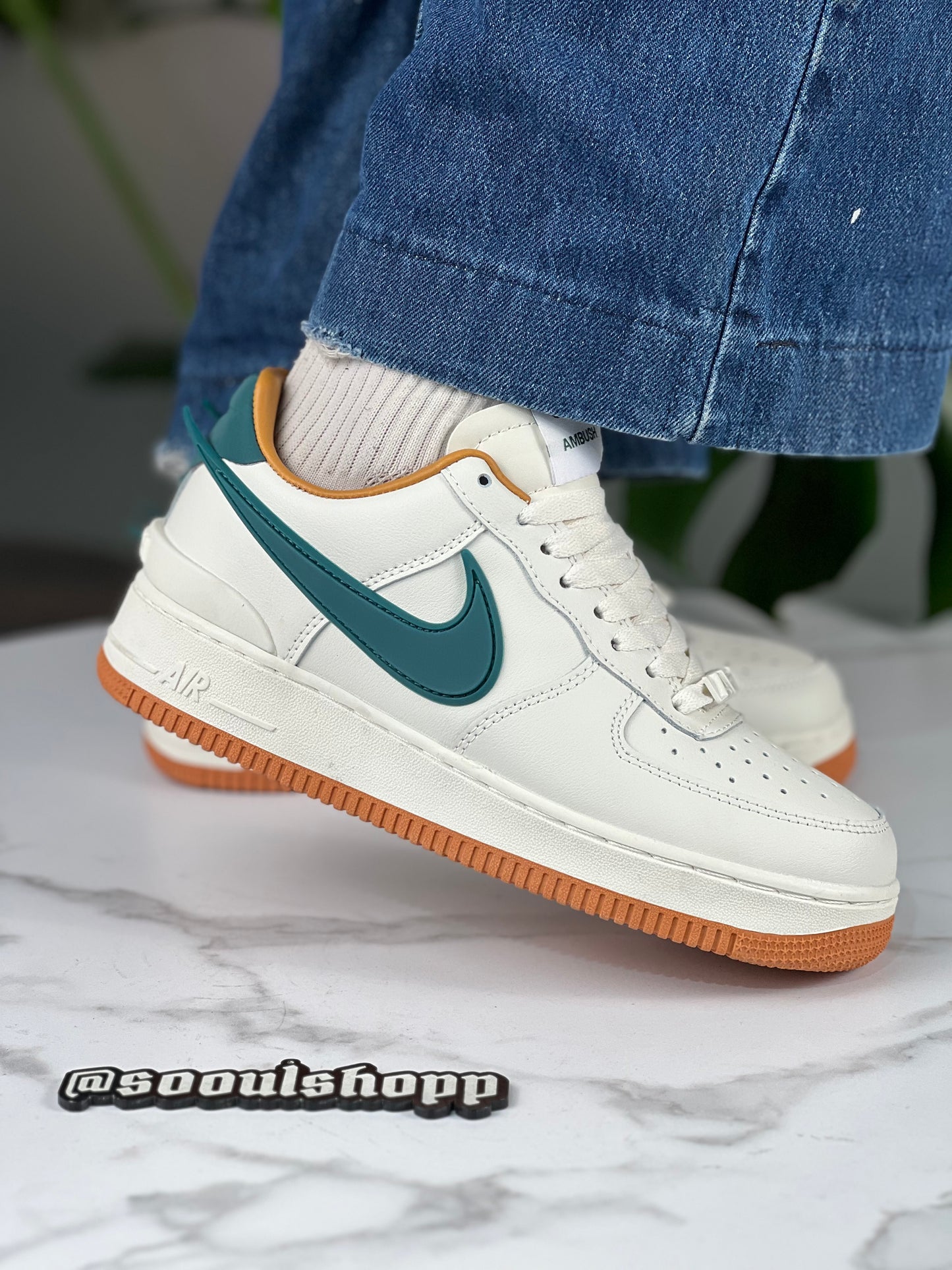 Nike Ambush Air Force 1 Cream Green