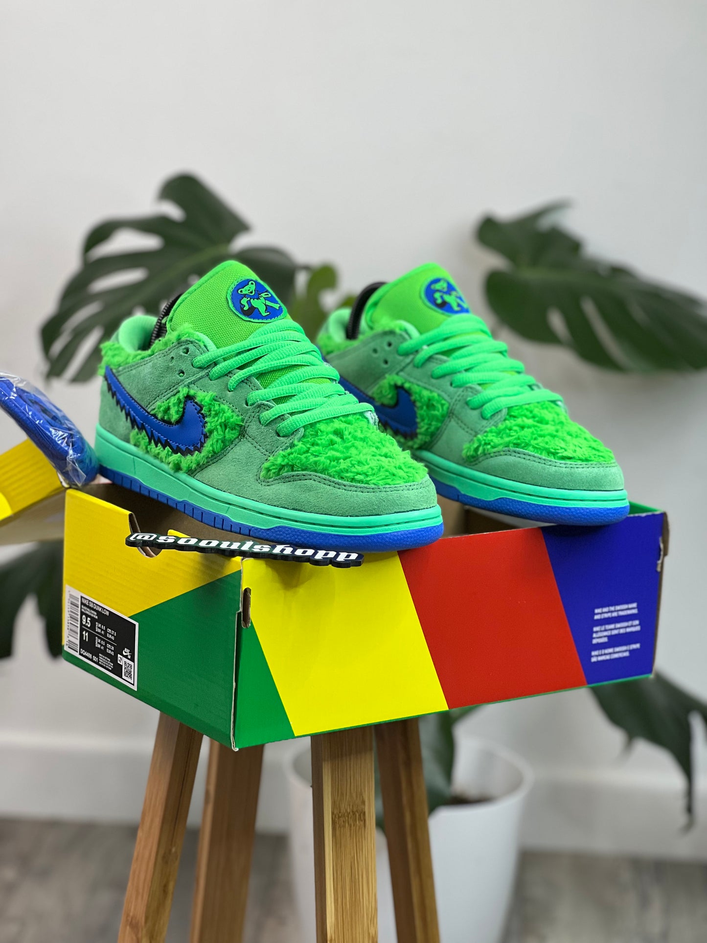 Nike Dunk Grateful Dead Green