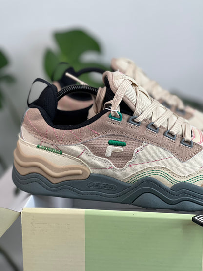 Fila art - Beige, Cafe, Azul
