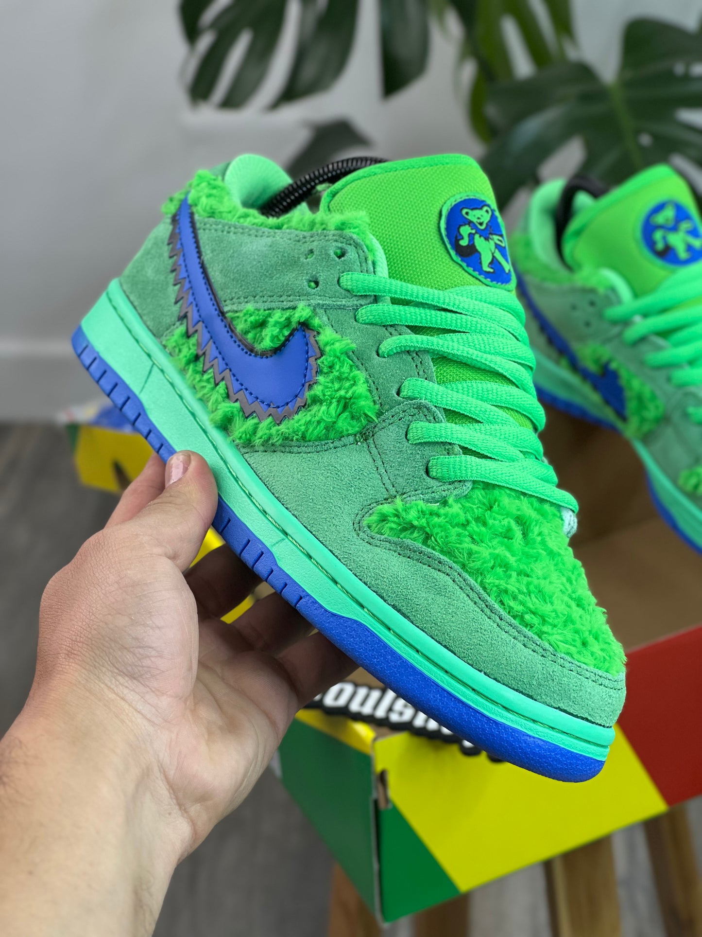 Nike Dunk Grateful Dead Green