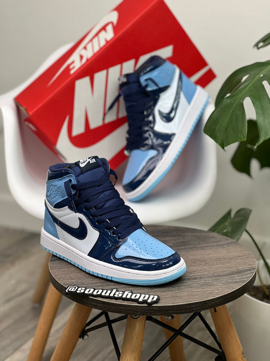 Air Jordan 1 High "Blue Chill Patent"