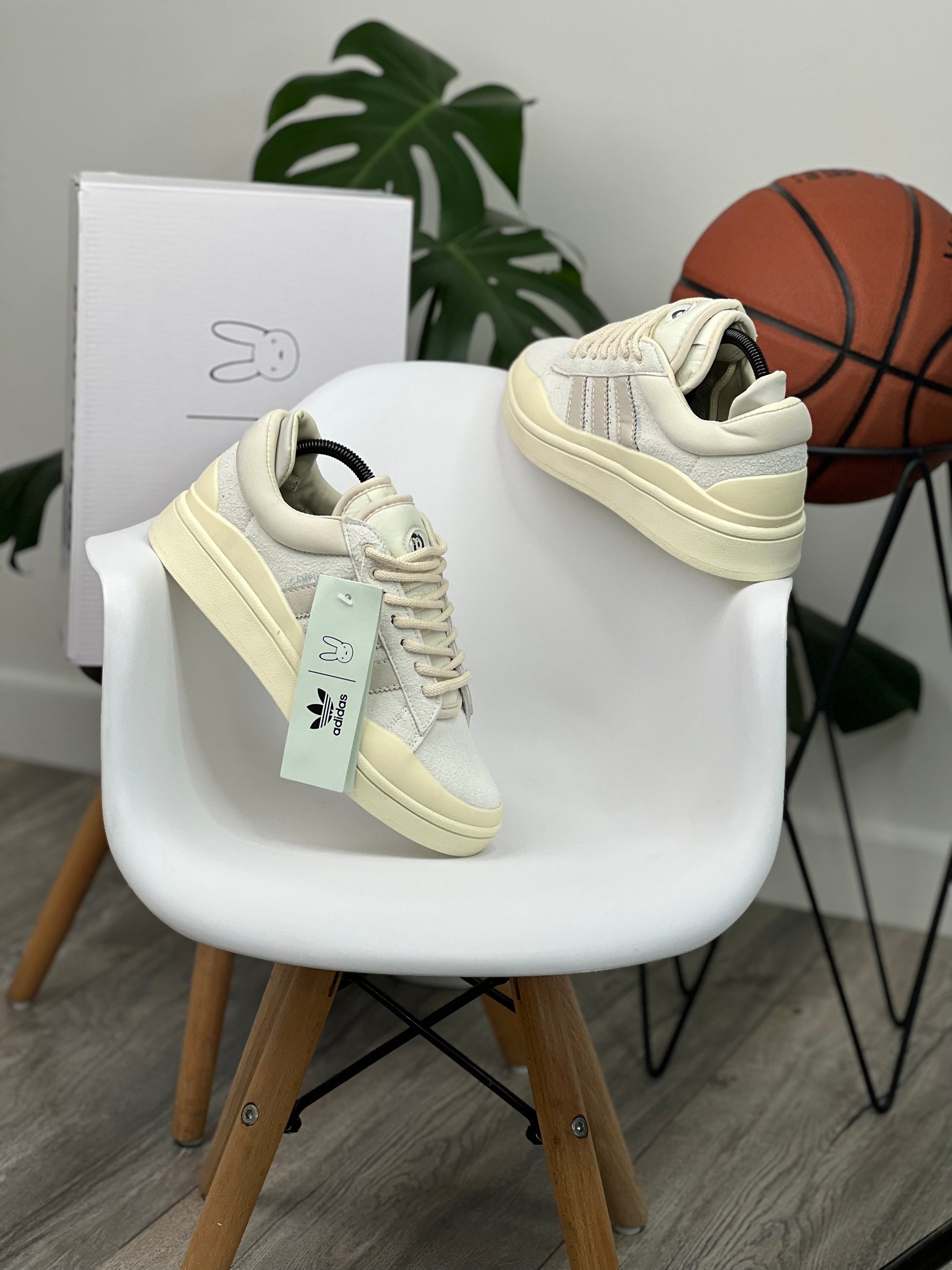 Adidas Campus X Bad Bunny White Cloud SOOULSHOPP Adidas Campus X Bad Bunny White Cloud SOOULSHOPP